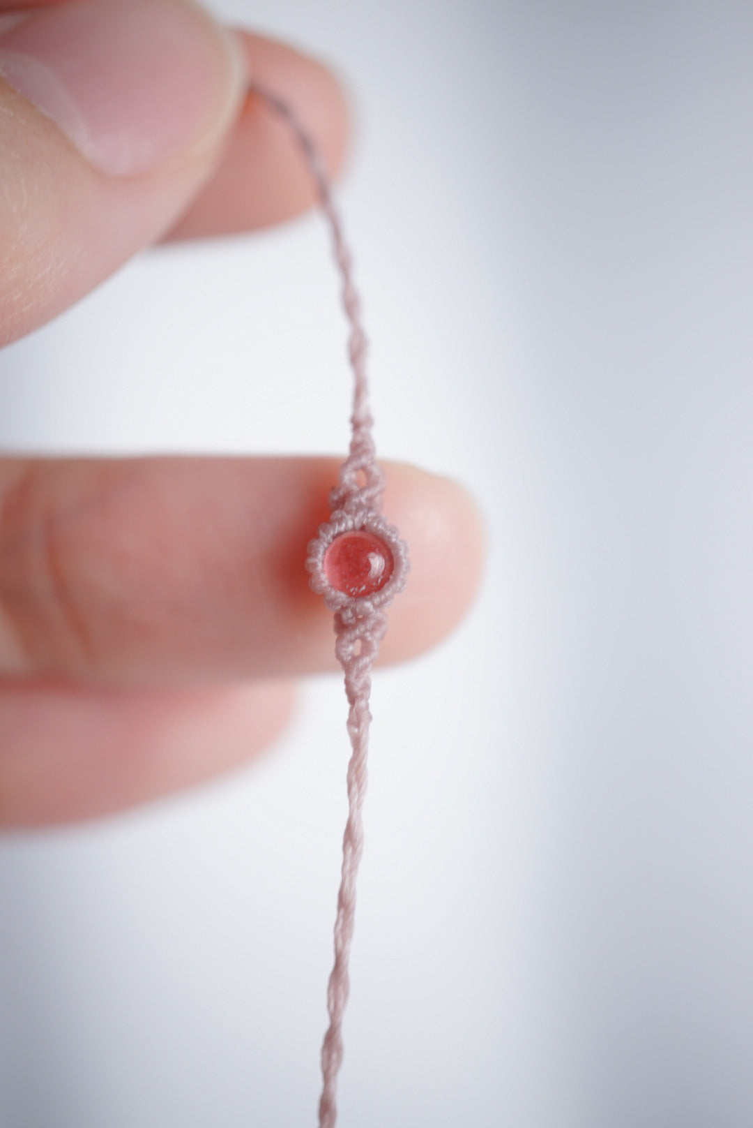 碧璽 ︳Macramé 蠟線編織手繩