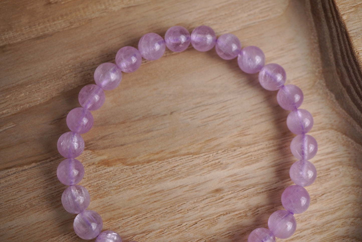 Kunzite bracelet