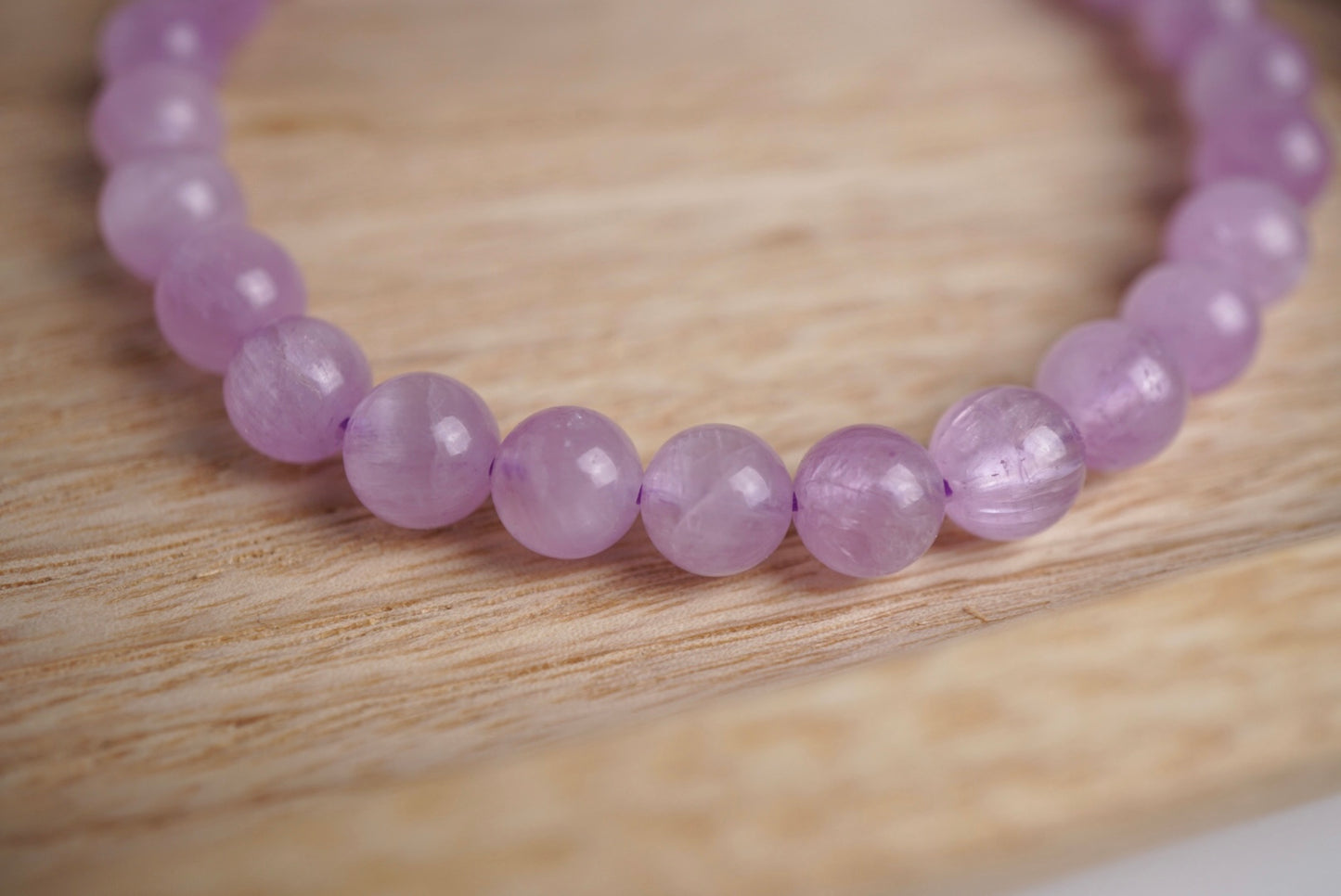 Kunzite bracelet