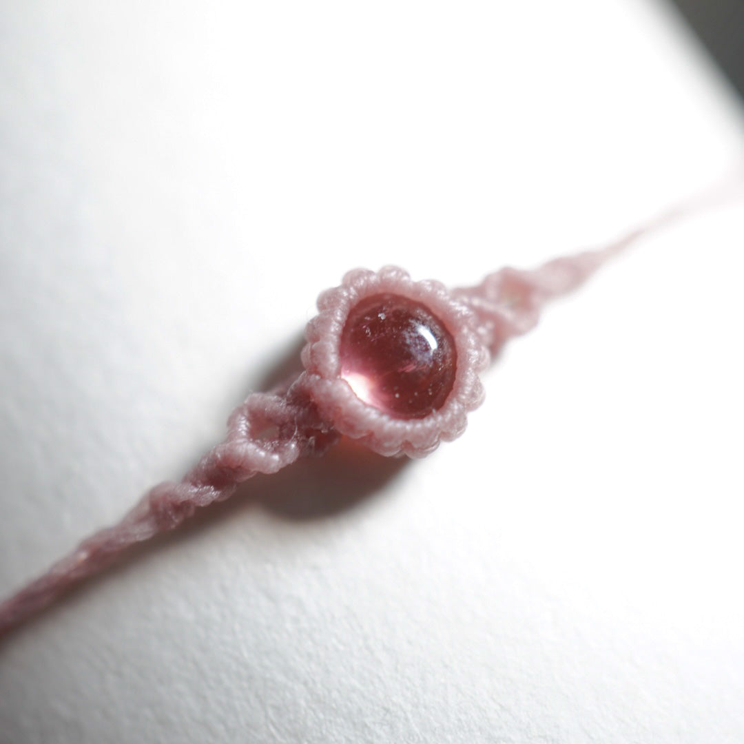碧璽 ︳Macramé 蠟線編織手繩