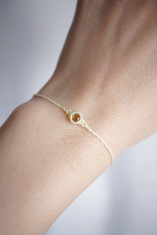 碧璽 ︳Macramé 蠟線編織手繩