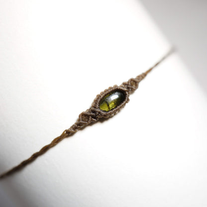 碧璽 ︳Macramé 蠟線編織手繩