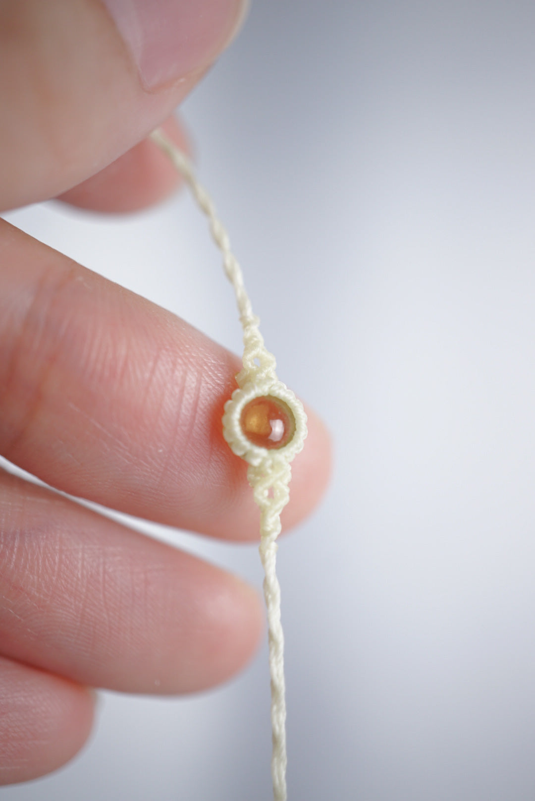 碧璽 ︳Macramé 蠟線編織手繩