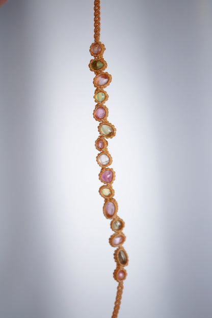碧璽 ︳Macramé 蠟線編織手繩