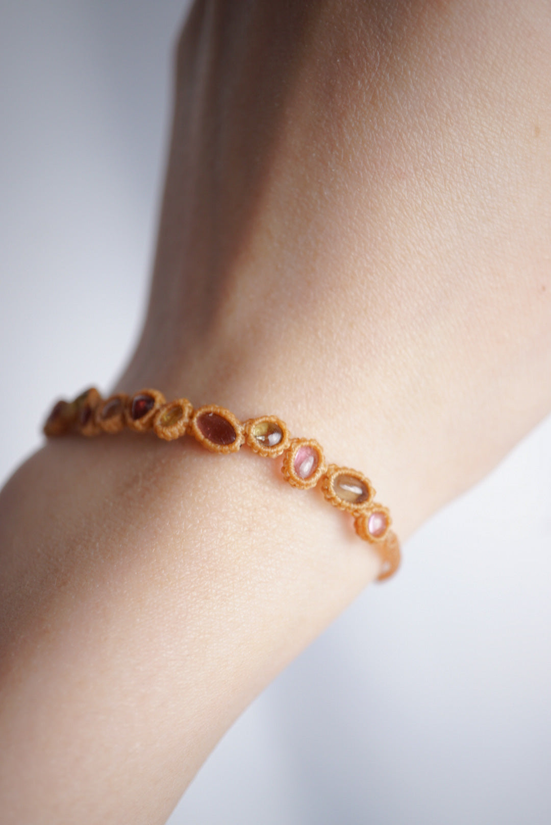 碧璽 ︳Macramé 蠟線編織手繩