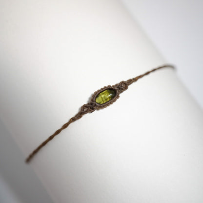 碧璽 ︳Macramé 蠟線編織手繩