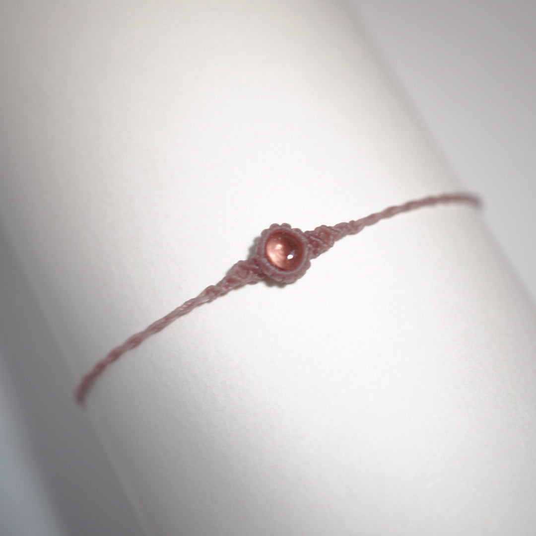 碧璽 ︳Macramé 蠟線編織手繩