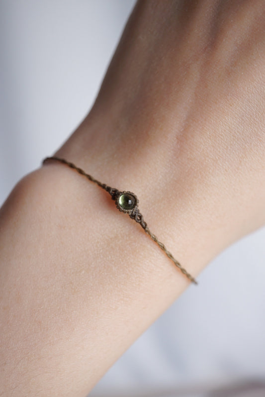 碧璽 ︳Macramé 蠟線編織手繩