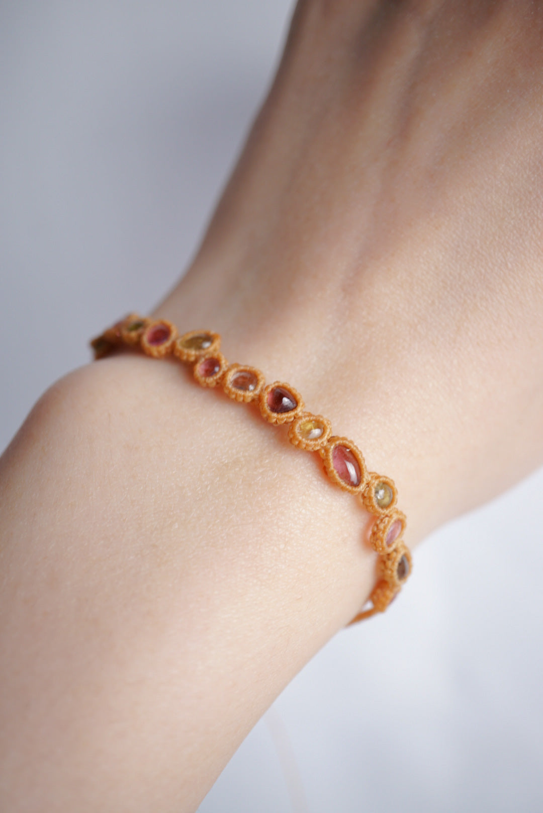 碧璽 ︳Macramé 蠟線編織手繩