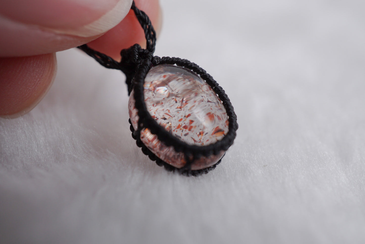 超級七 ︳Macramé 蠟線編織吊墜