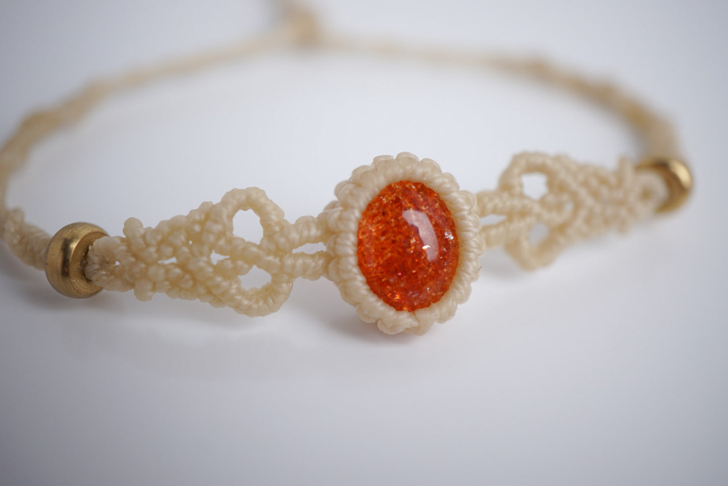 太陽石 ︳Macramé 蠟線編織手繩