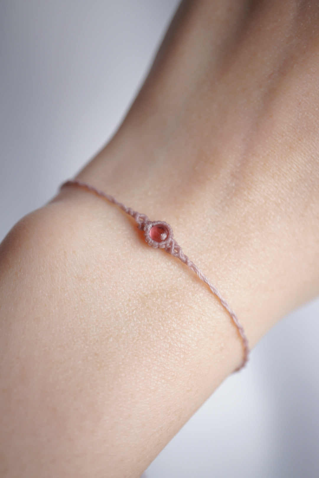 碧璽 ︳Macramé 蠟線編織手繩