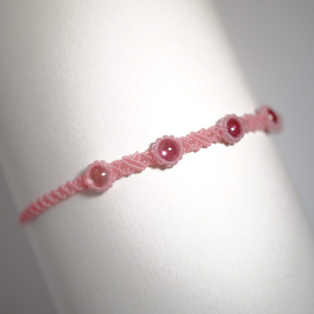 碧璽 ︳Macramé 蠟線編織手繩