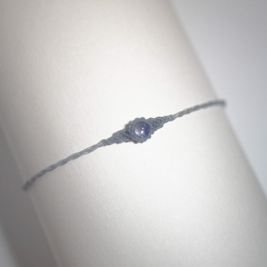 坦桑石 ︳Macramé 蠟線編織手繩