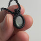 拉長石 ︳Macramé 蠟線編織吊墜