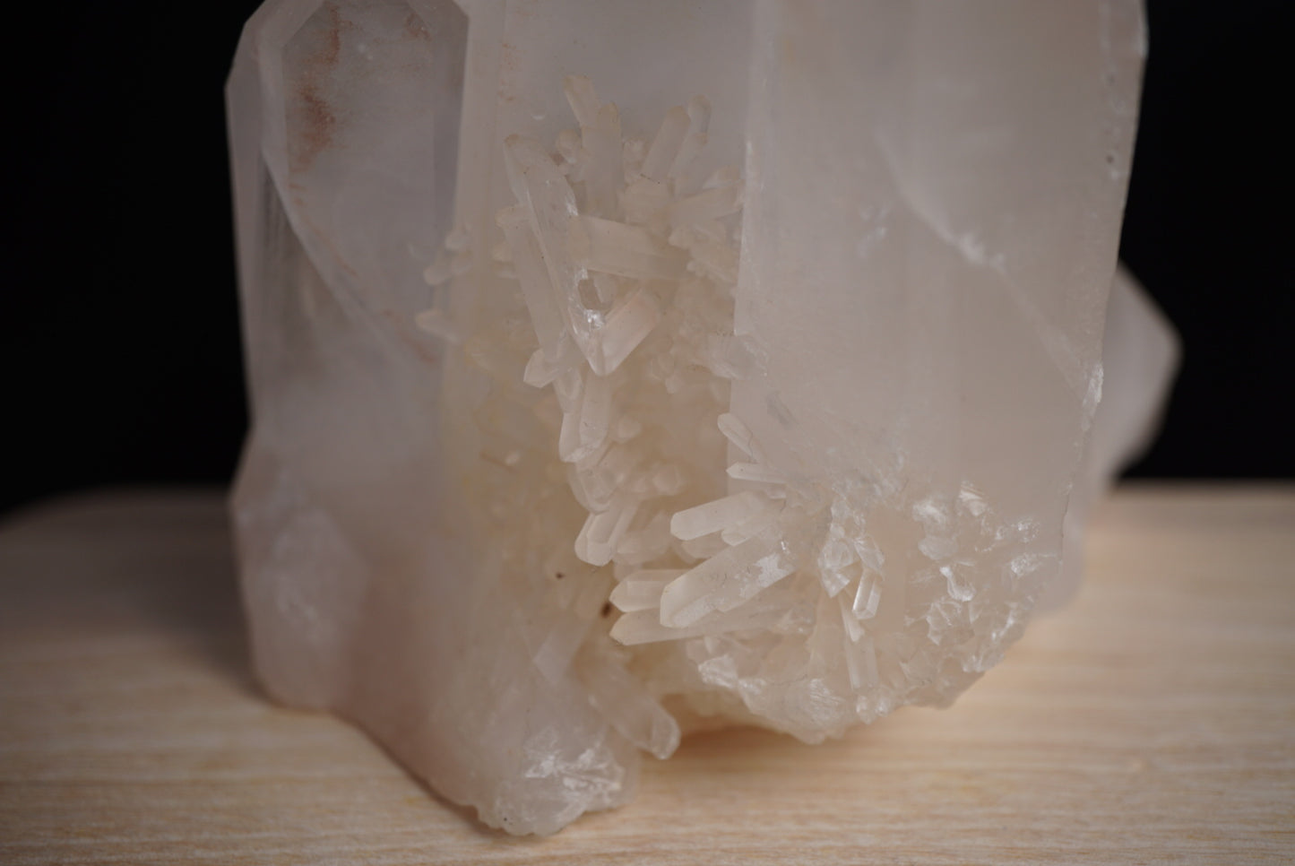 White Quartz Crystal Cluster