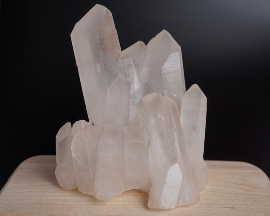 White Quartz Crystal Cluster