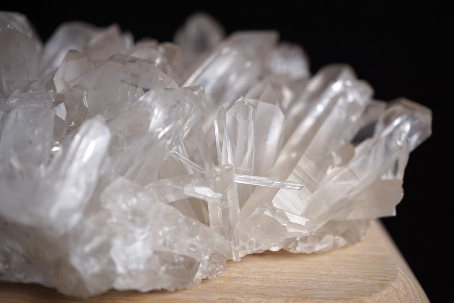 White Quartz Crystal Cluster