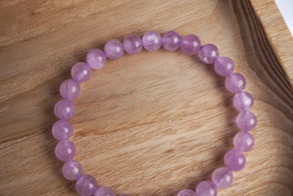 Kunzite bracelet