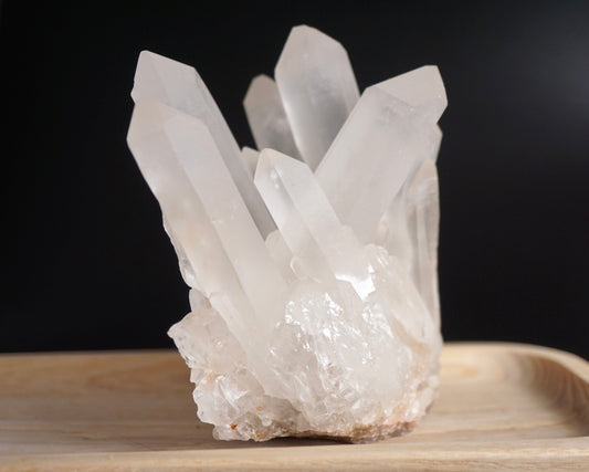 White Quartz Crystal Cluster