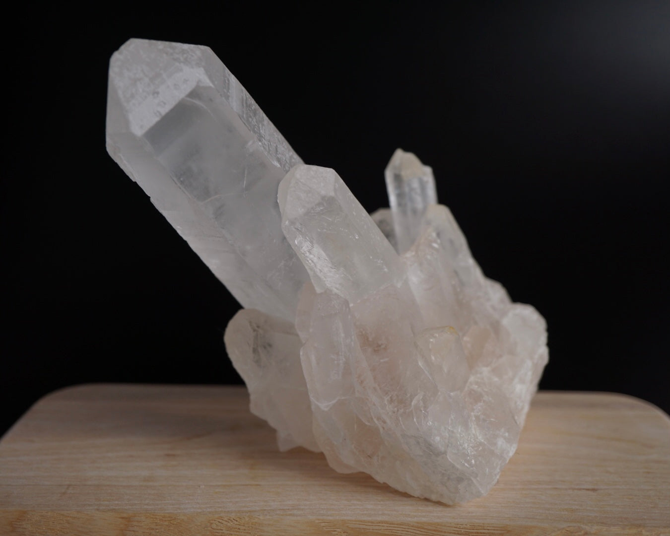 White Quartz Crystal Cluster