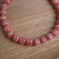 Rhodochrosite bracelet