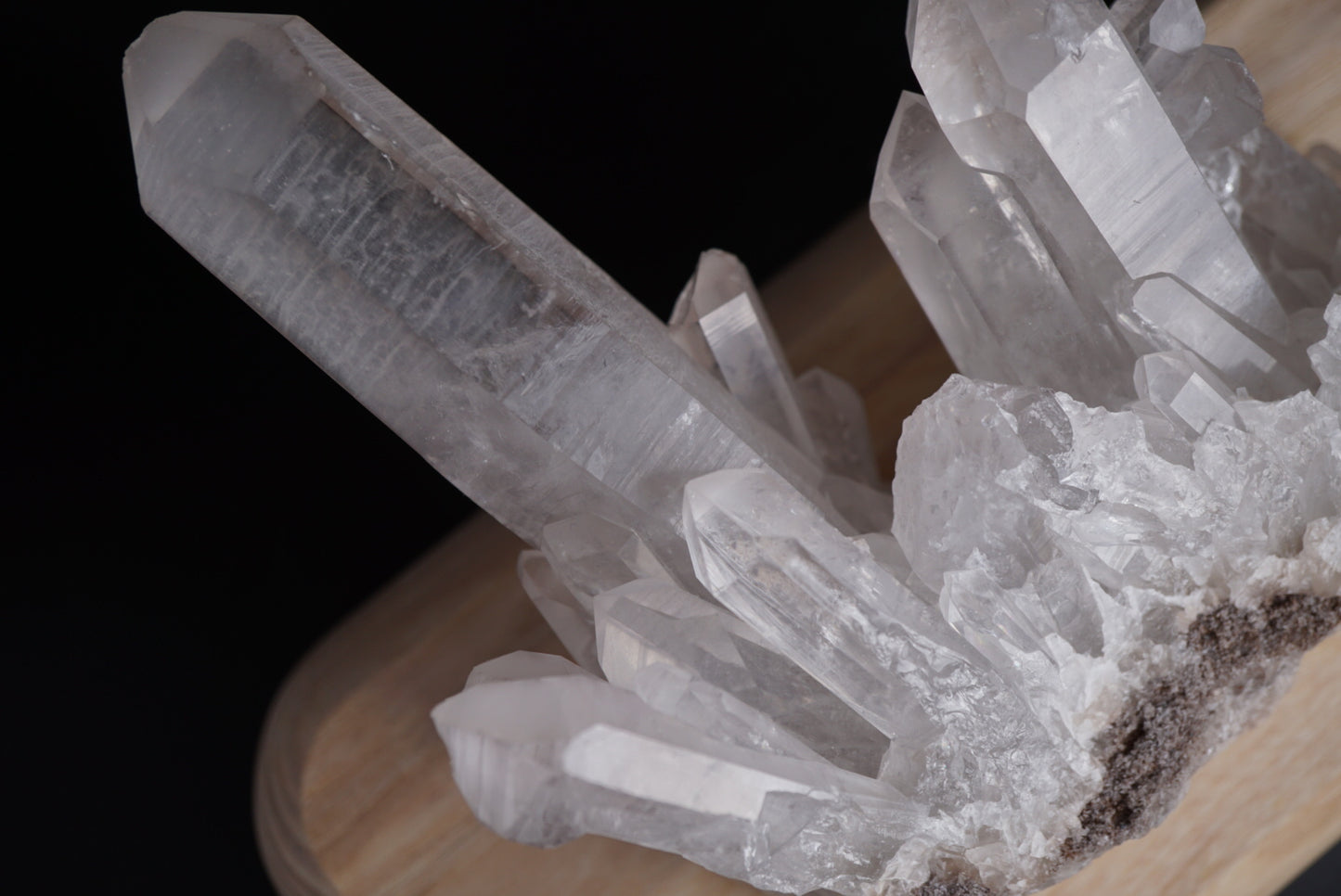 White Quartz Crystal Cluster