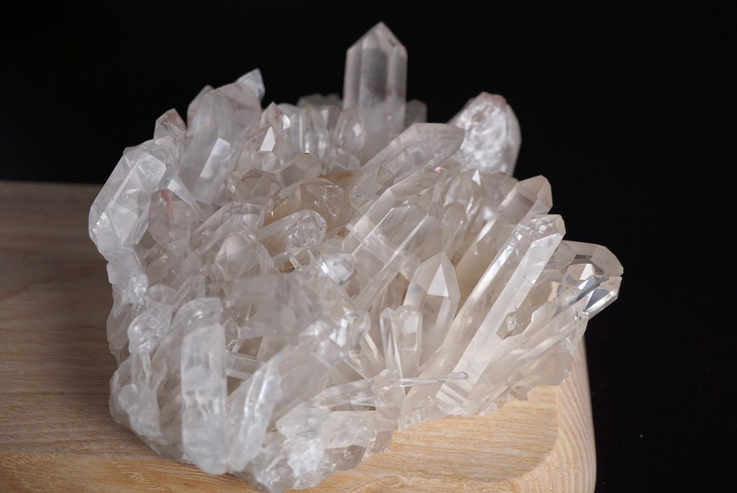 White Quartz Crystal Cluster