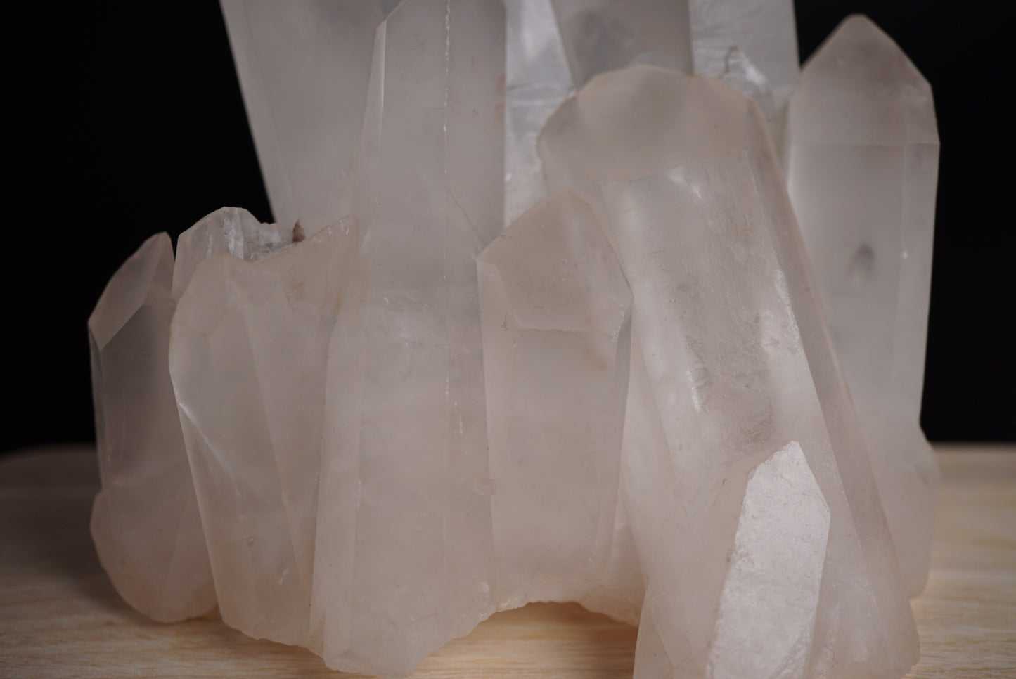 White Quartz Crystal Cluster