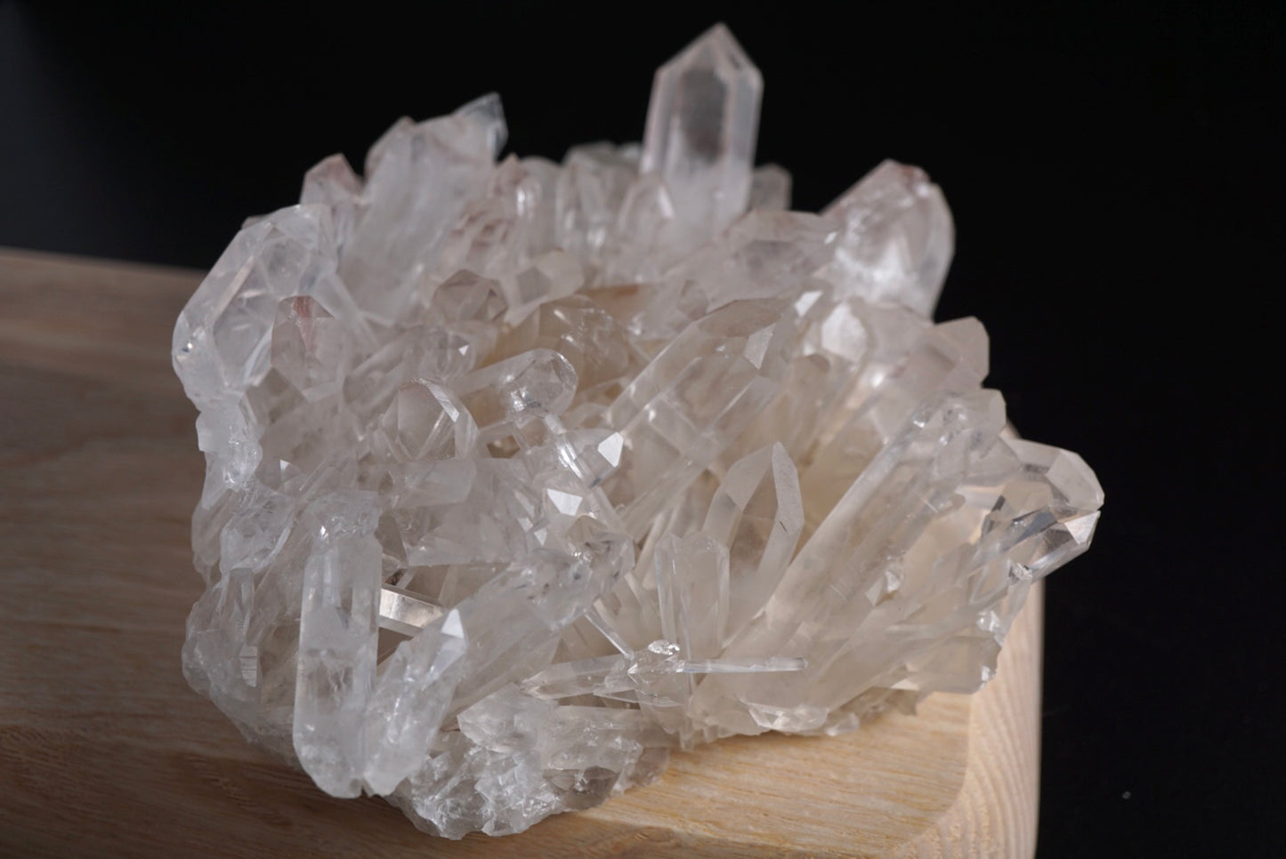 White Quartz Crystal Cluster