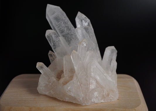 White Quartz Crystal Cluster