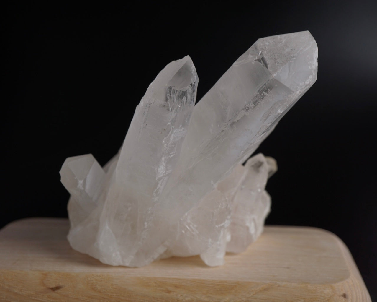 White Quartz Crystal Cluster