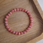 Rhodochrosite bracelet
