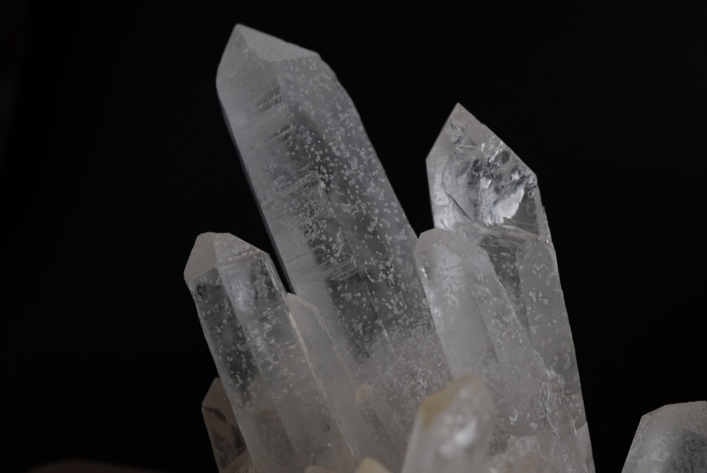 White Quartz Crystal Cluster