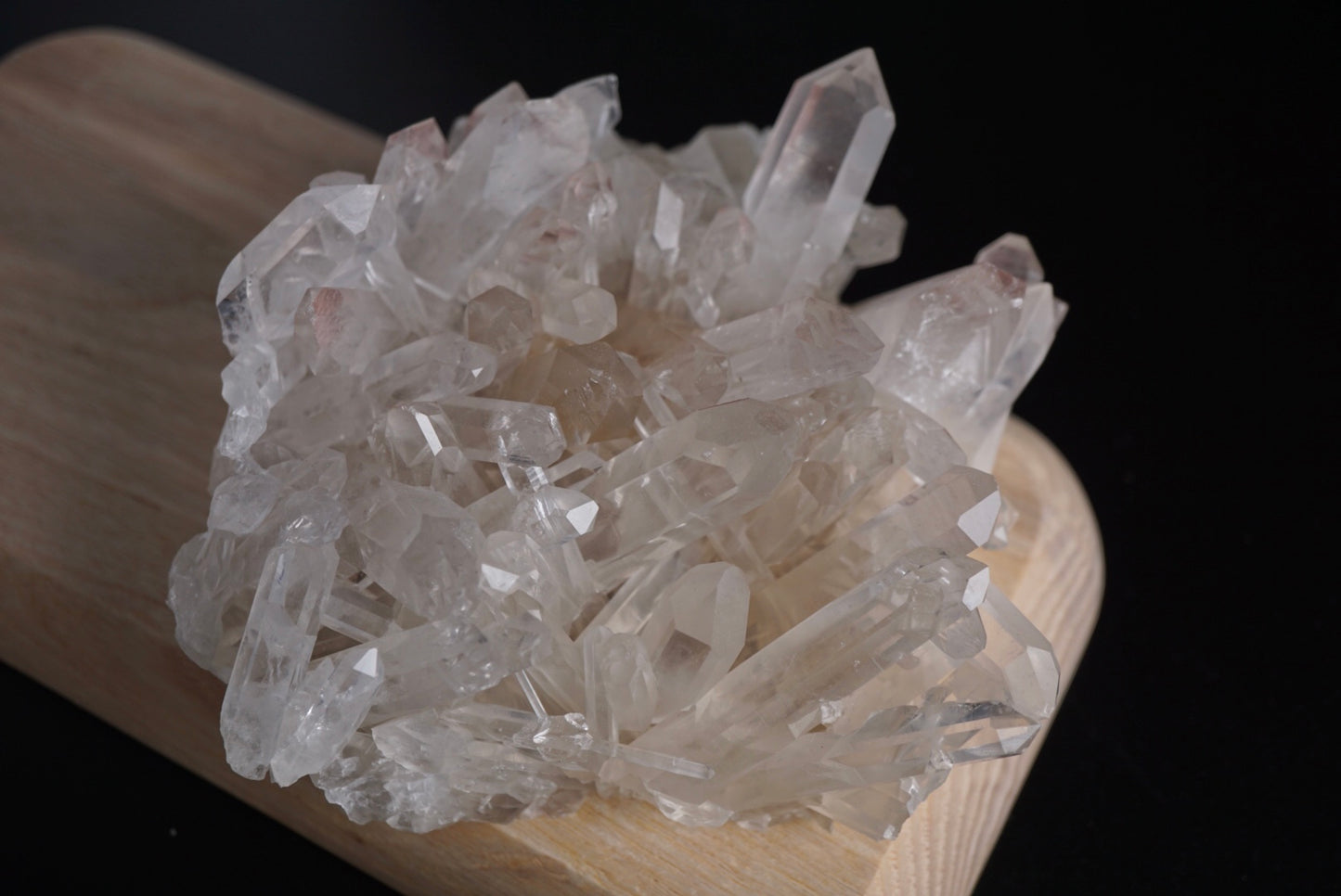 White Quartz Crystal Cluster