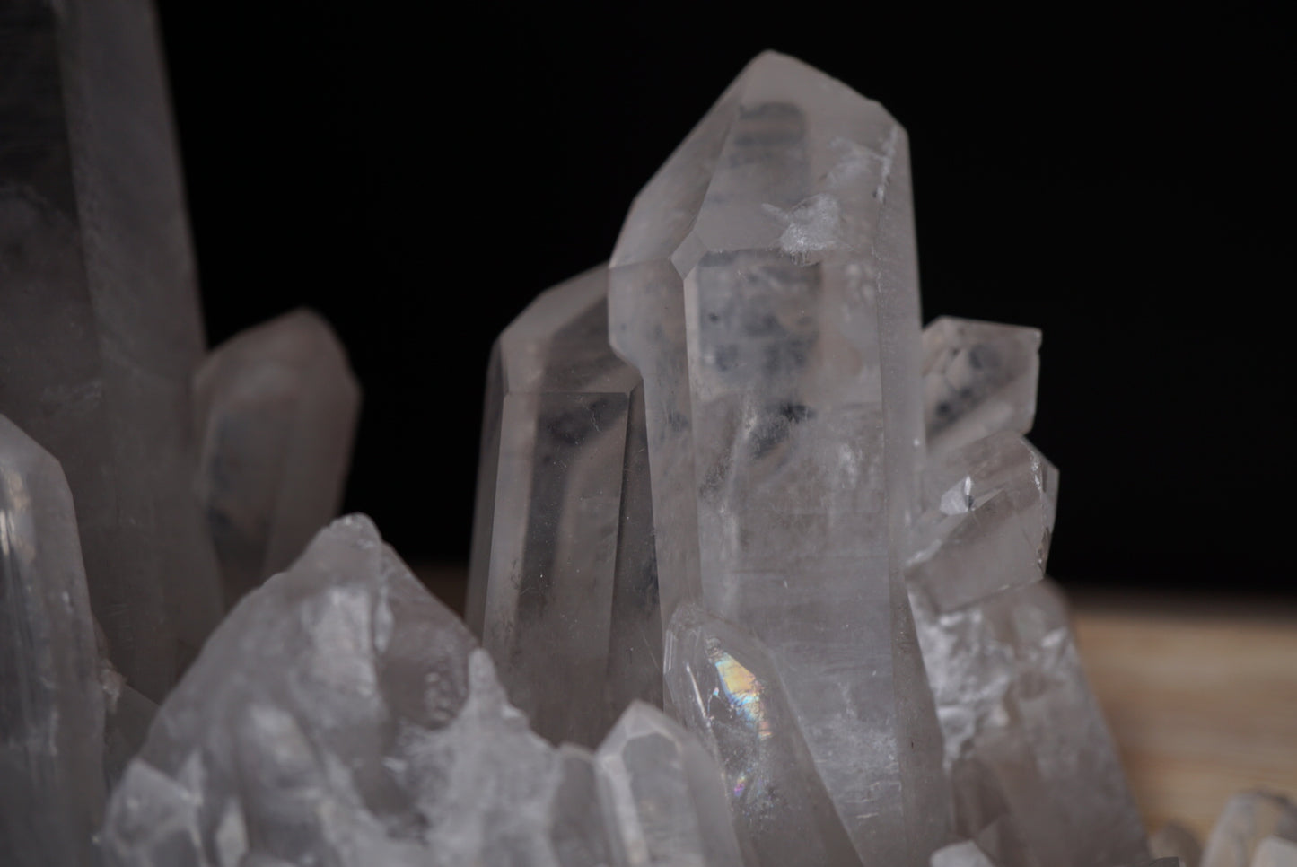 White Quartz Crystal Cluster