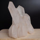 White Quartz Crystal Cluster