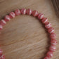 Rhodochrosite bracelet