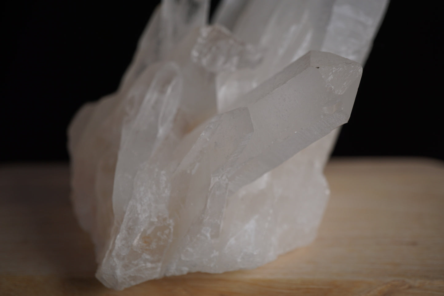 White Quartz Crystal Cluster