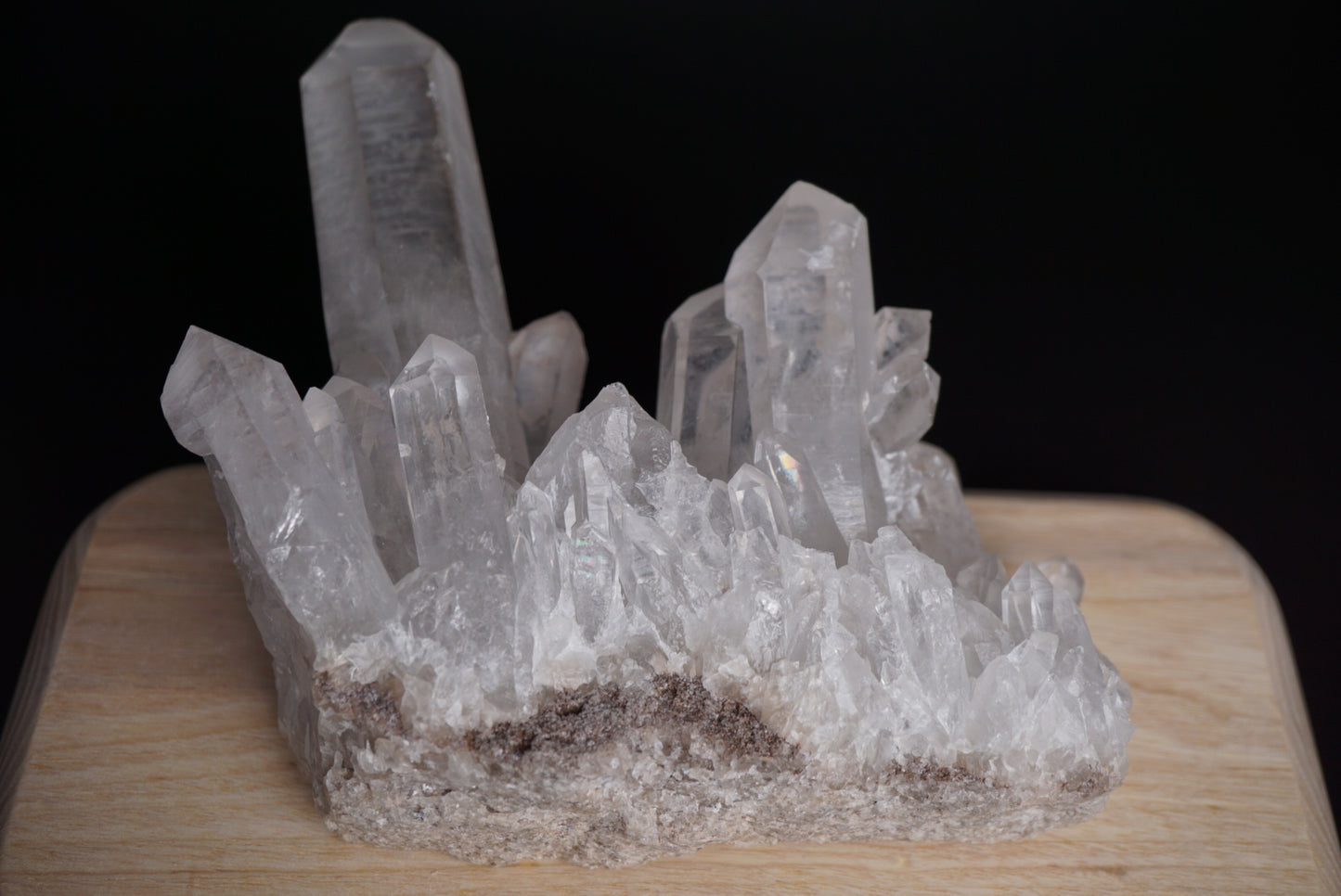 White Quartz Crystal Cluster