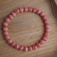 Rhodochrosite bracelet