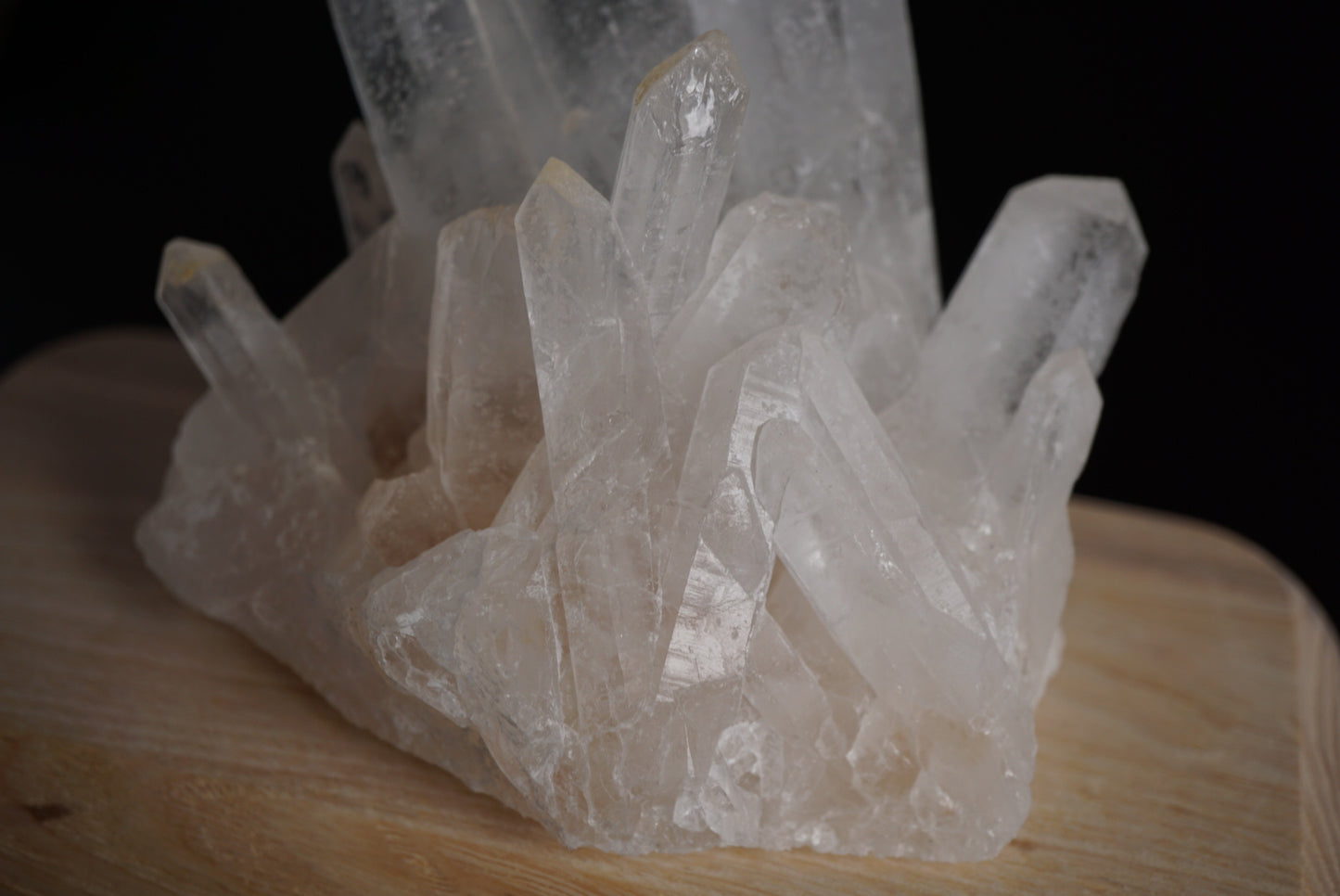 White Quartz Crystal Cluster